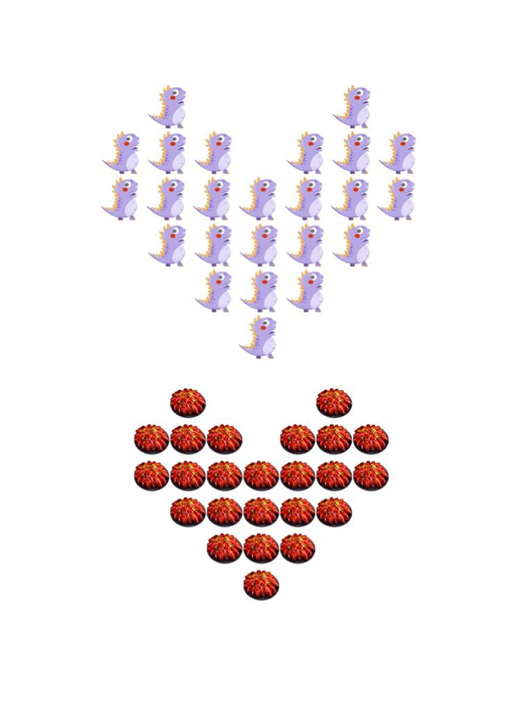 卡通动画素材PPT模板爱心（可换学生照片）